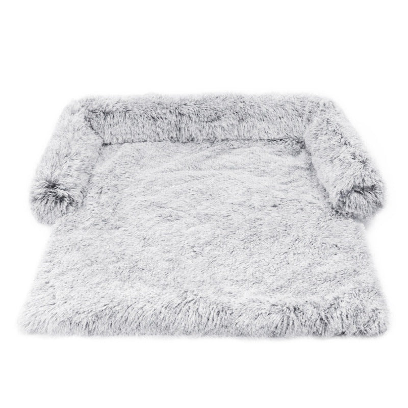 Dual Use Plush Blanket for Pet Kennel and Sofa Bed