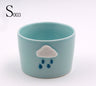 Creative Ceramic Cactus Planter with Animal Design