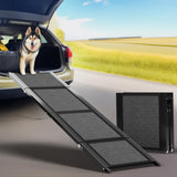 Dog Ramp for Car Large Dog71" Extra Long & 20"Extra Wide Portable Car Ramp for Dogs with Non-Slip Rug Surface Folding Pet Ramp Dog Steps Dog Car Ramp for Medium & Large Dogs Enter a Car SUV & Truck