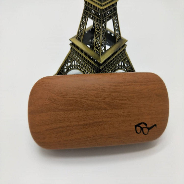 Wood Grain Eyewear Case - Stylish Glasses Organizer