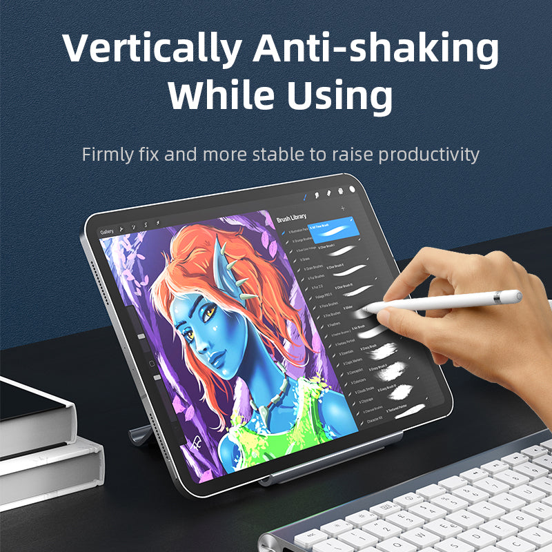 Vertical Laptop and Tablet Gravity Storage Bracket