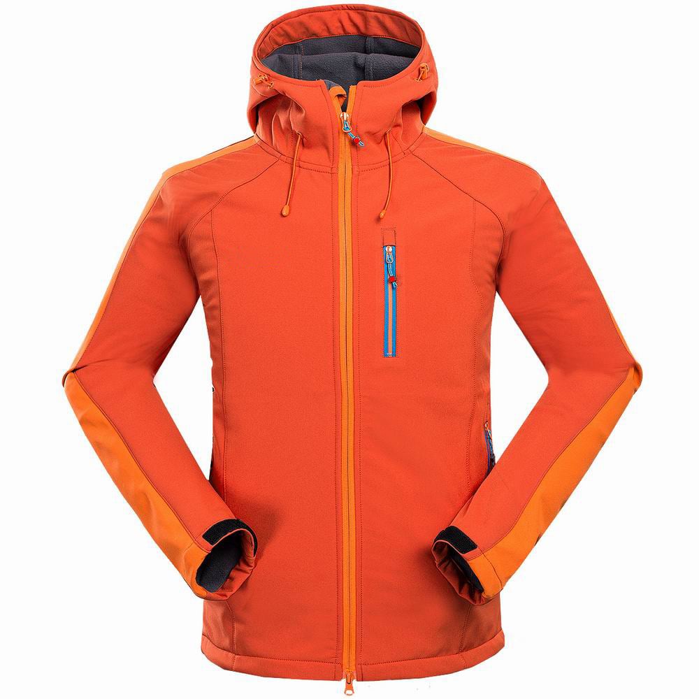 Men's Outdoor Soft Shell Jacket for Camping and Sports