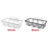Wall-Mounted Storage Rack for Small Bathrooms