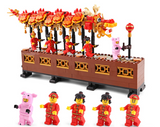 Dragon Dance Building Blocks - Educational Toy for Kids