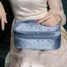 Portable Travel Makeup Bag with Brush Organizer