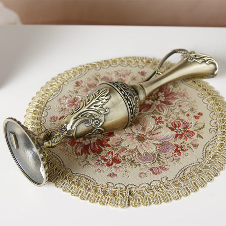 Vintage Zinc Alloy Flower Vase for Home Decoration