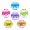 SEEPROS Foam Dodgeball Set Gator Balls - Soft Skin Low Bounce Neon Color Set of 6 with Mesh Storage Bag for Kids and Adults 6 Inch