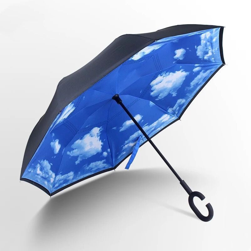 Reverse Umbrella for Car and Sun Protection