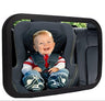 Shynerk Baby Car Mirror Rear Facing Car Seat Mirror Safety for Infant Newborn Baby Mirror with Wide Rearview & 360° Rotation Shatterproof & Easy Assembled Crash Tested