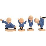 Resin Figurine of Kung Fu Monk for Home Decor