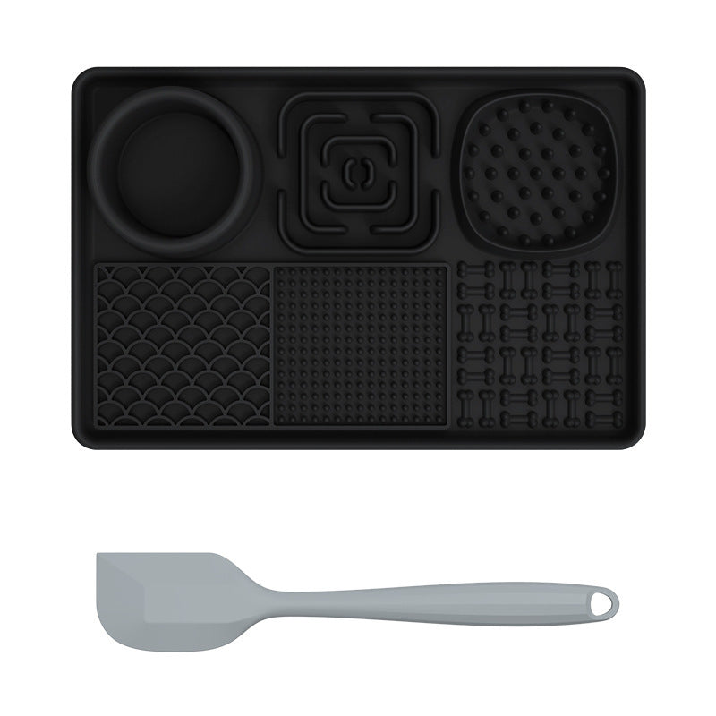 Silicone Pet Feeding Mat and Slow Feed Pad