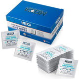 Lens Cleaning Wipes - [105 Pack] Pre Moistened Cleansing Cloths and Individually Wrapped Eyeglass Cleaner Wipe Pads for Phones Tablet Screens Helps Clean Cameras Electronics Photo Lens and Optics