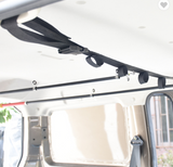 Universal Black Fishing Rod Straps for Car Use