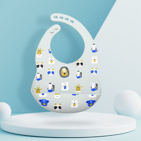 Silicone Baby Feeding Bib