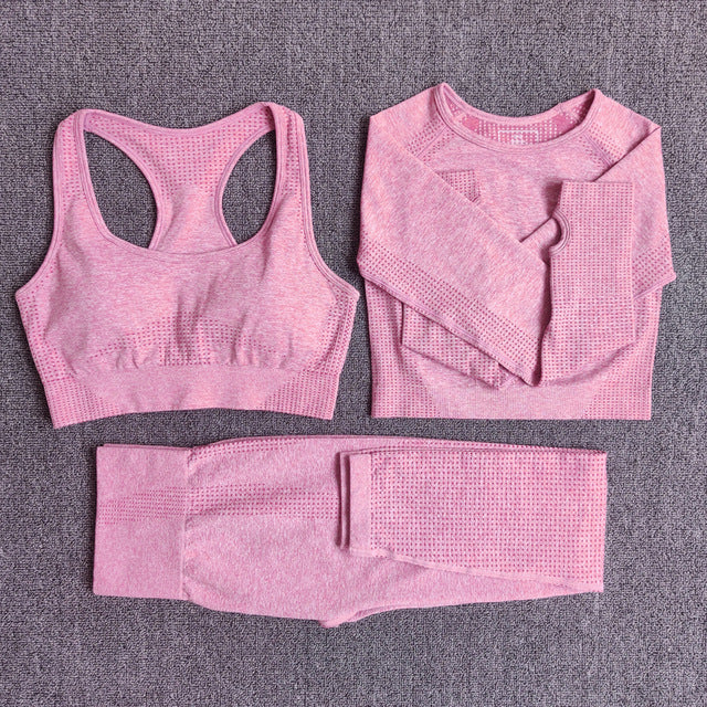 High Waist Yoga Pants Set