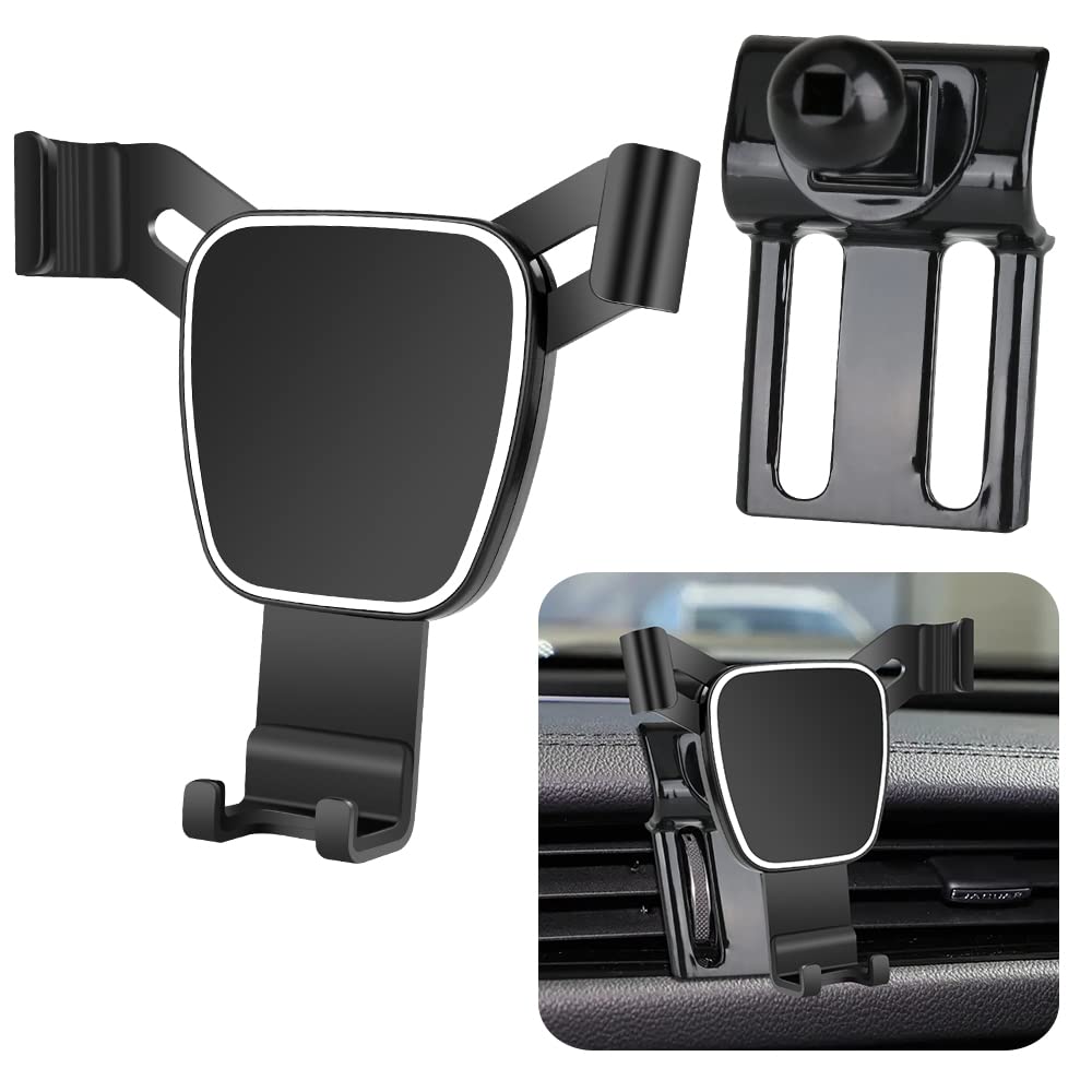 LUNQIN Car Phone Holder for Jaguar XF 2016 2017 2018 2019 2020 Auto Accessories Navigation Bracket Interior Decoration Mobile Sedan Wagon Cell Phone Mount