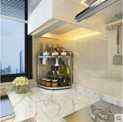 Stainless Steel Kitchen Organizer Shelf
