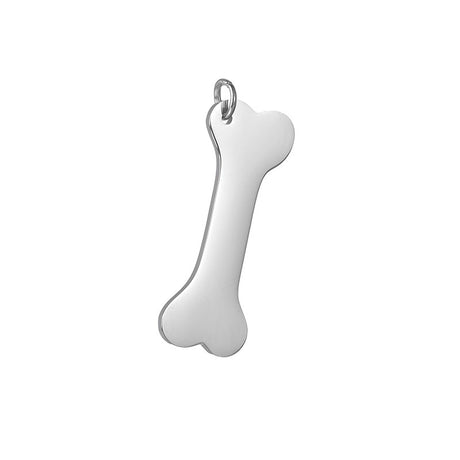 Polished Stainless Steel Pet Accessories for DIY Crafts