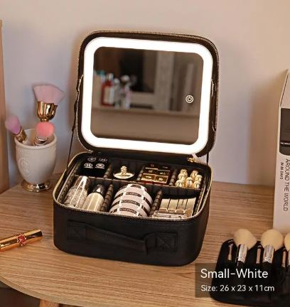 LED Light Cosmetic Bag