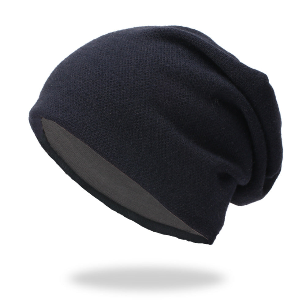 Three-Color Women's Knitted Outdoor Hat