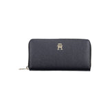 Tommy Hilfiger Blue Polyurethane Women Wallet