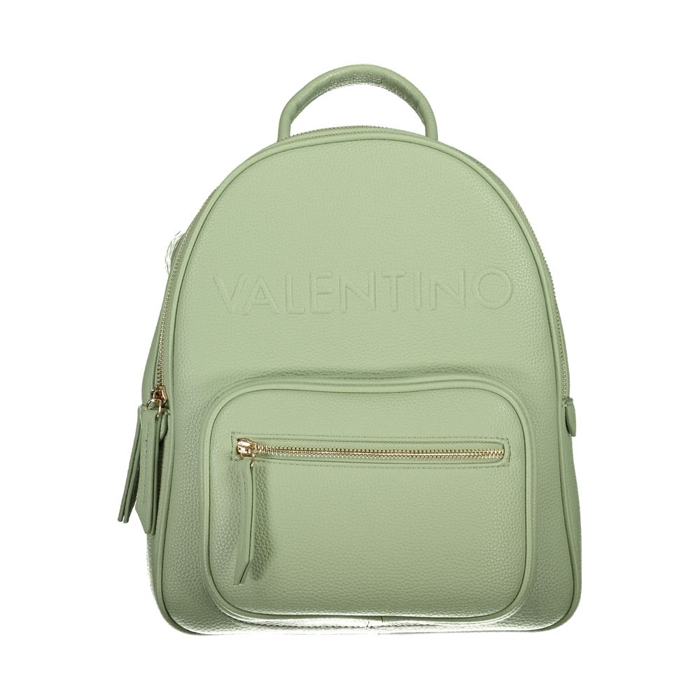 Mario Valentino Green Polyethylene Backpack