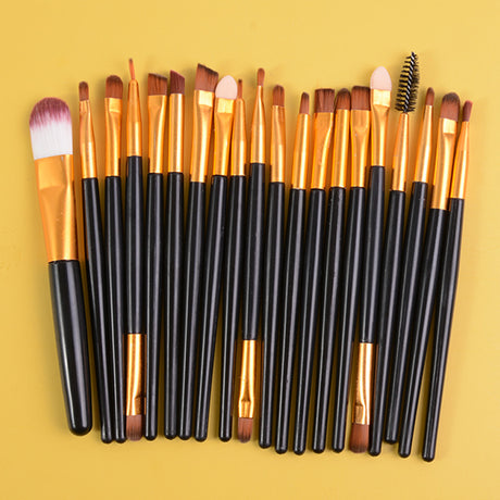 20-Piece Makeup Brush Set for Beauty and Application
