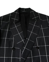 Dolce & Gabbana Black TAORMINA Double Breasted 2 Piece Suit