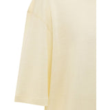 Corneliani Yellow Linen T-Shirt