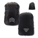 GlneYos Backpack rain Cover Waterproof with Reflective 2 Pack Rucksack Cover for Hiking Traveling Camping