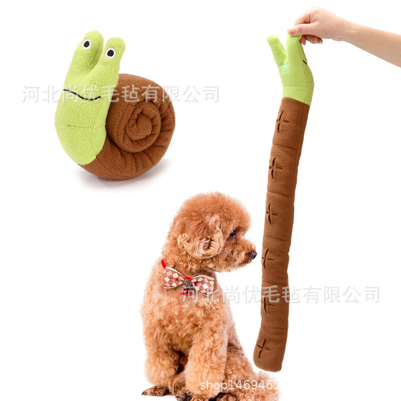 Snail Shaped Pet Sniffing Food Toy for Dogs