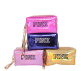 Waterproof Fashionable PU Laser Makeup Bag - Customizable