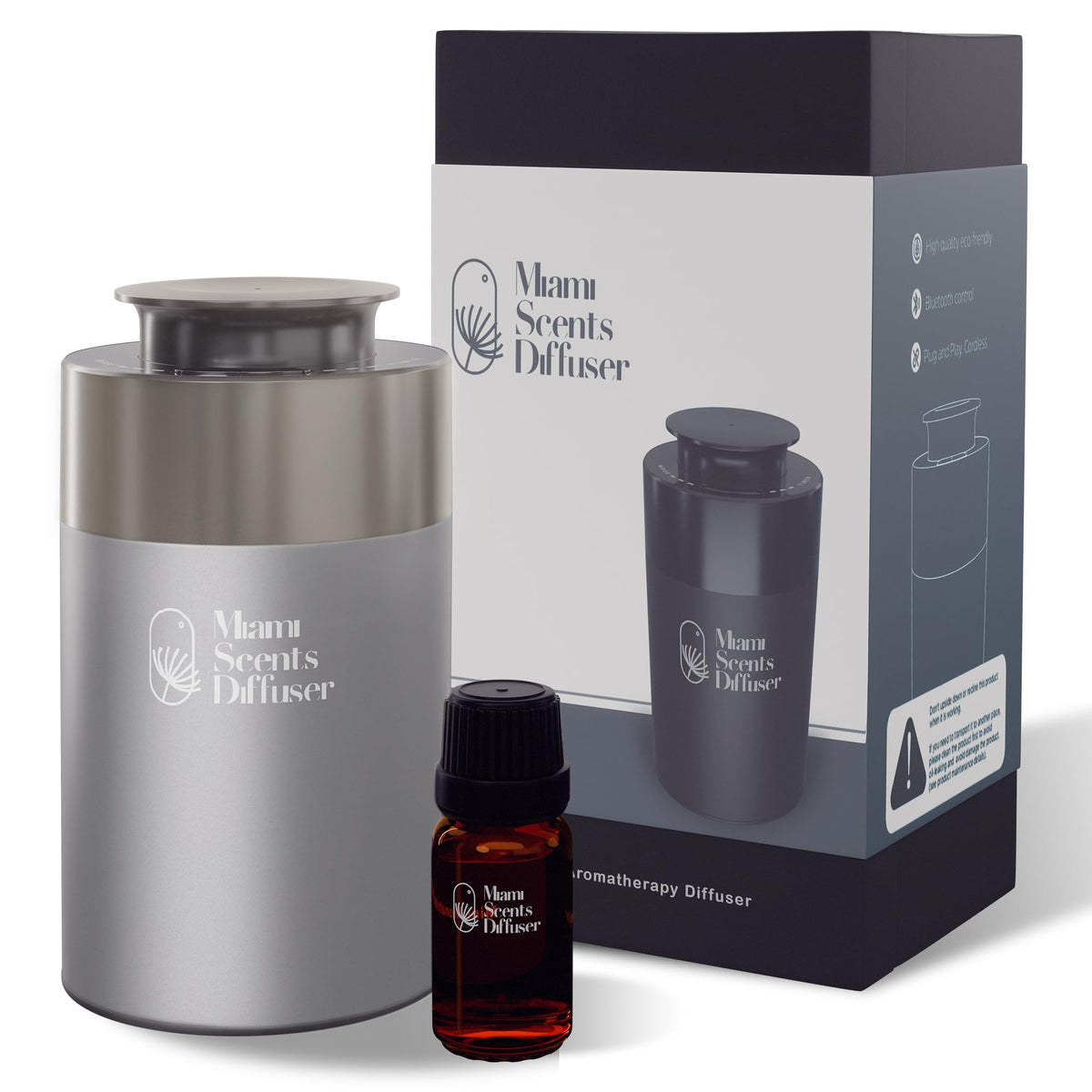 Portable & Car Diffuser + Santal Essential Oil Included Elevate your Driving With Our Car Diffuser for Essential Oils Car Diffuser Air Freshener Waterless Diffusers and Car Essential Oil Diffuser.