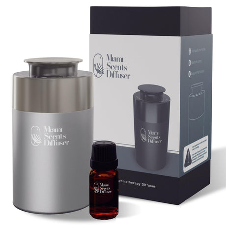 Portable & Car Diffuser + Santal Essential Oil Included Elevate your Driving With Our Car Diffuser for Essential Oils Car Diffuser Air Freshener Waterless Diffusers and Car Essential Oil Diffuser.