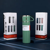 Stainless Steel Double Wall Vacuum Mug - 500ml/16.91oz