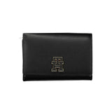 Tommy Hilfiger Black Polyurethane Women Wallet