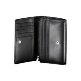 Tommy Hilfiger Black Polyurethane Women Wallet