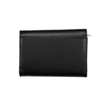 Tommy Hilfiger Black Polyurethane Women Wallet