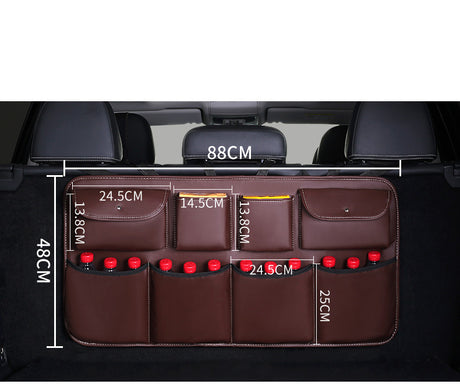 Multi-Functional Storage Net and Car Backseat Organizer