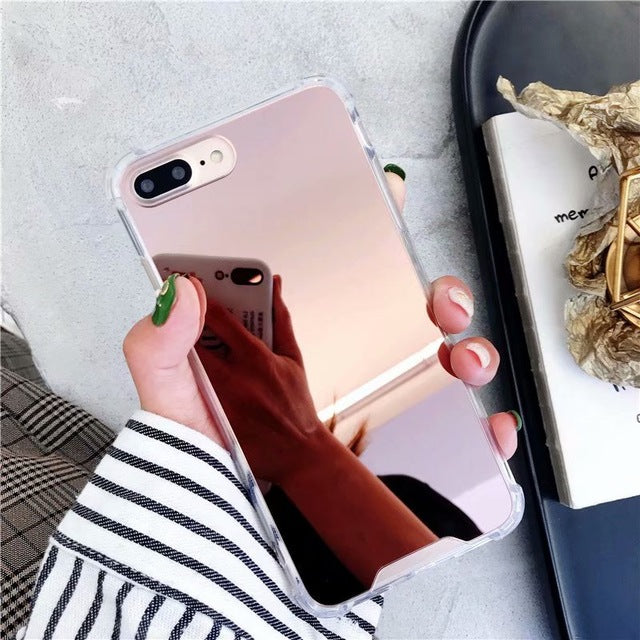 Mirror Acrylic Phone Case Protective Cover