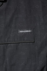 Dolce & Gabbana Black Cotton Men Pajama Set Sleepwear