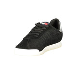 Tommy Hilfiger Black Polyester Women Sneaker