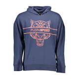 Plein Sport Blue Cotton Men's Hoodie