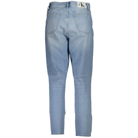 Calvin Klein Blue Cotton Women Jeans