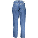 Calvin Klein Blue Cotton Women Jeans