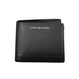 Tommy Hilfiger Black Leather Men's Wallet