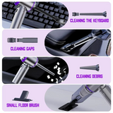 Portable Cordless Car Vacuum Cleaner – Powerful Brushless Suction