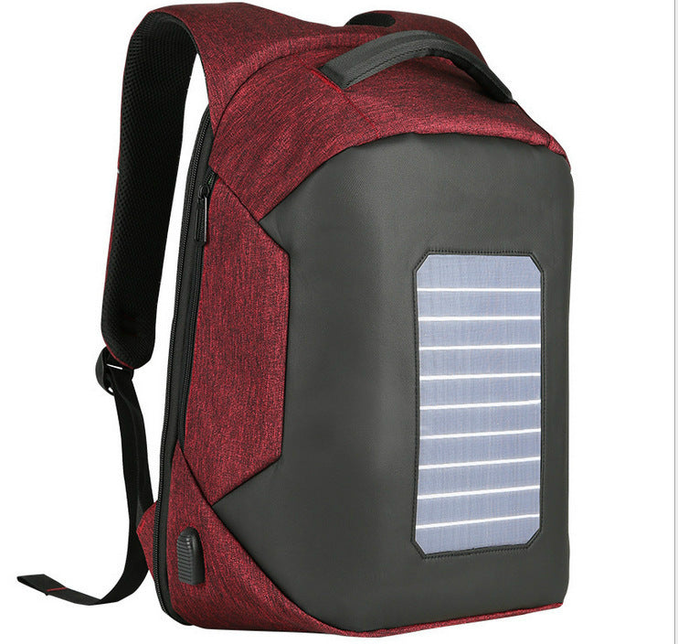 Solar USB Charging Backpack for Outdoor Activities
