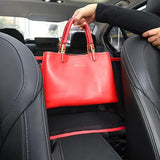 Universal Car Seat Organizer with Mesh Storage Pockets