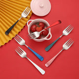 5pcs Stainless Steel Fork Set for Home and Restaurant